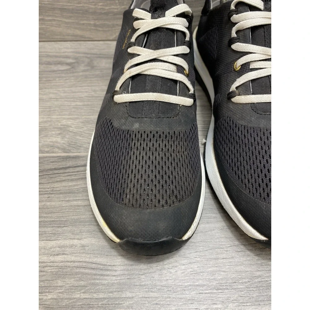 OLUKAI Shoes Womens US 10 Black Huia Mesh Lace-Up Athletic Sneakers